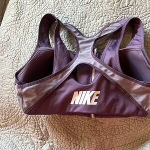 Nike Dri-fit Purple Sports Bra Size XL